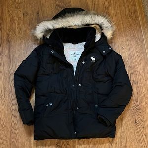 Abercrombie winter puffer coat- kids